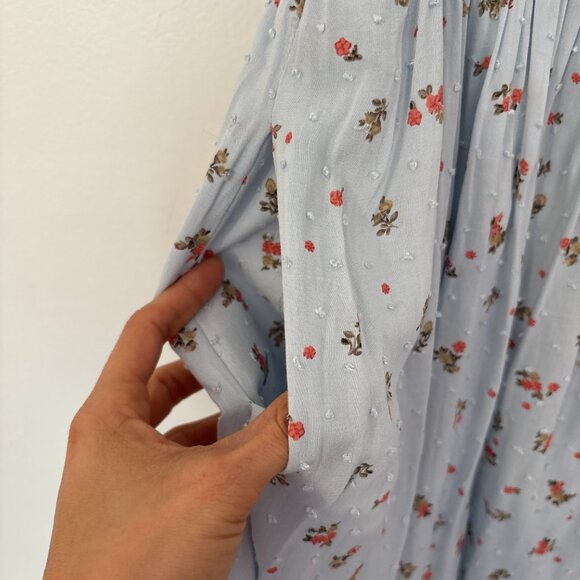 Gal Meets Glam Patricia Dress Ruffle Floral Size 4P - Picture 5 of 9